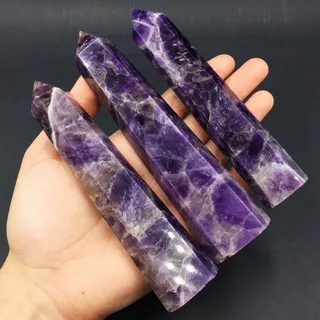 Chevron Amethyst Tower: A Perfect Blend of Style, Energy, and Spiritual Balance